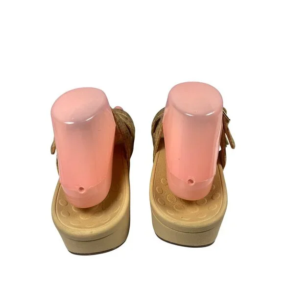 Vionic Pacific Rio Gold Slide On Sandals Women's 8 - Picture 6 of 15